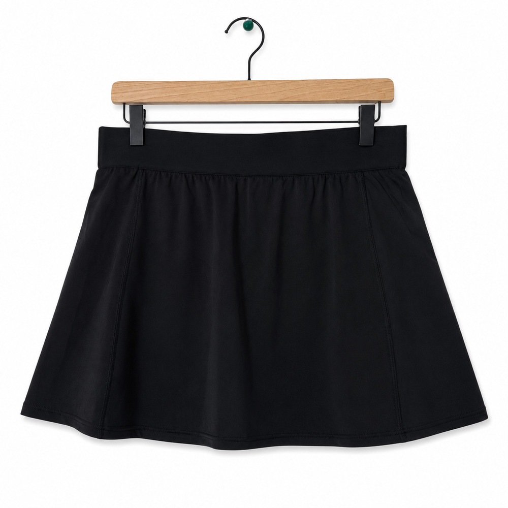 TnAction Aritzia Athletic Tennis Skort Size Large Black Tennis Activewear